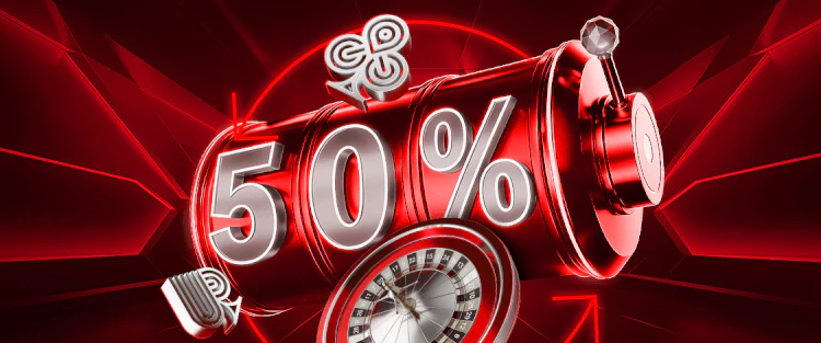 50% Casino Reload